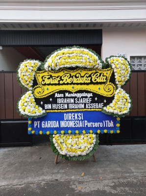 Papan Bunga Duka di Watervang